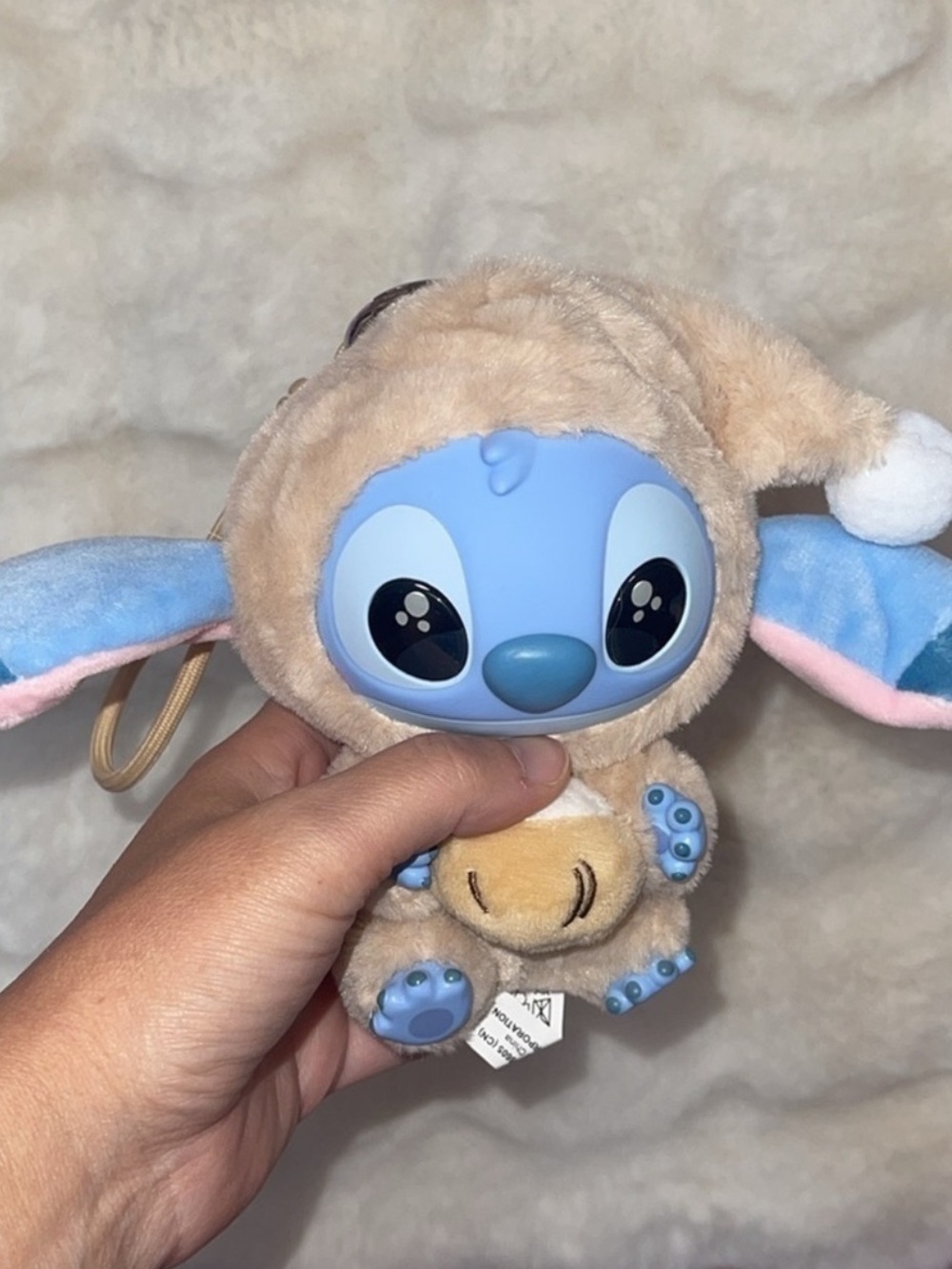 Miniso stitch eat something before sleep Disney Stitch Plush pendent NWT